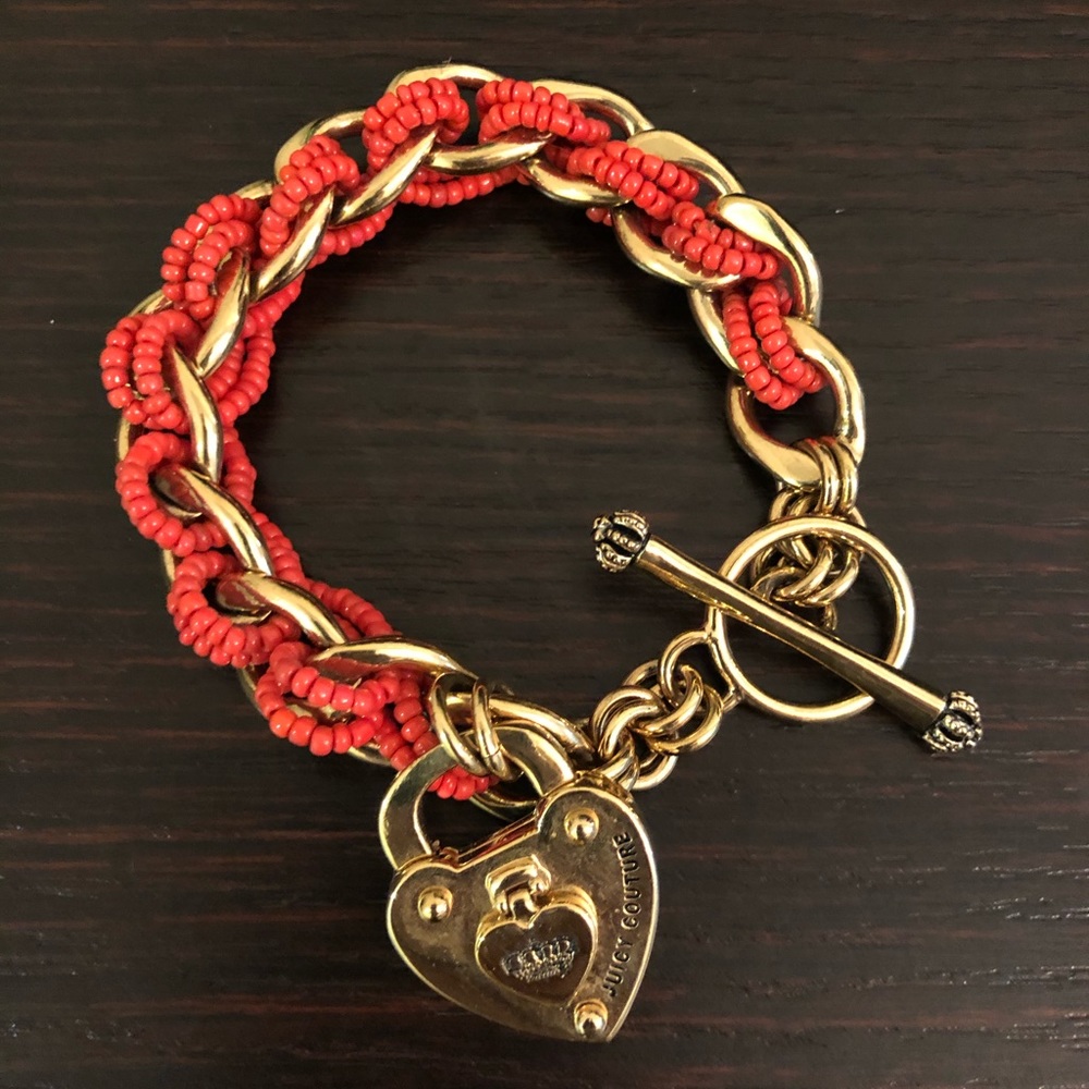 Juicy Couture Heart Lock Bracelet